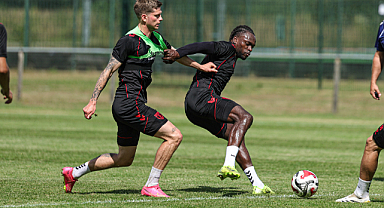 SAMSUNSPOR TAKTİK ÇALIŞTI