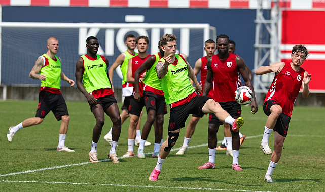 Samsunspor USL Dunkerque maçına hazır