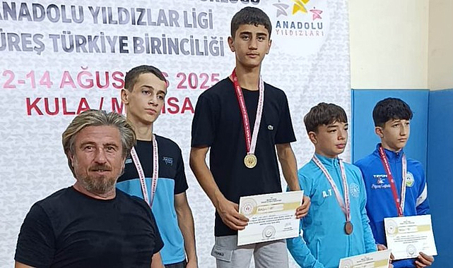 Havzalı genç güreşçi Türkiye Şampiyonu oldu