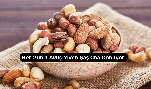 Her Gün 1 Avuç Yiyen Şaşkına Dönüyor!