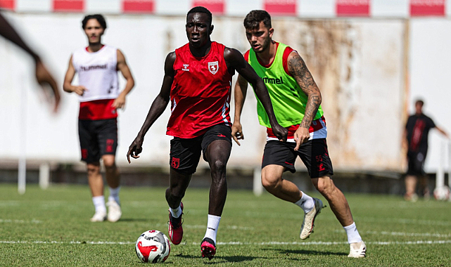 Samsunspor taktik çalıştı