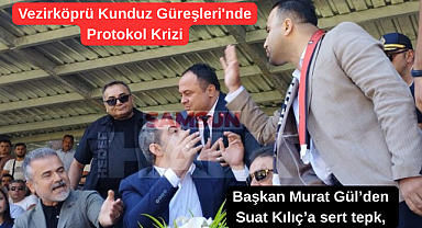 Vezirköprü Kunduz Güreşleri'nde Protokolde Büyük Kriz Yaşandı