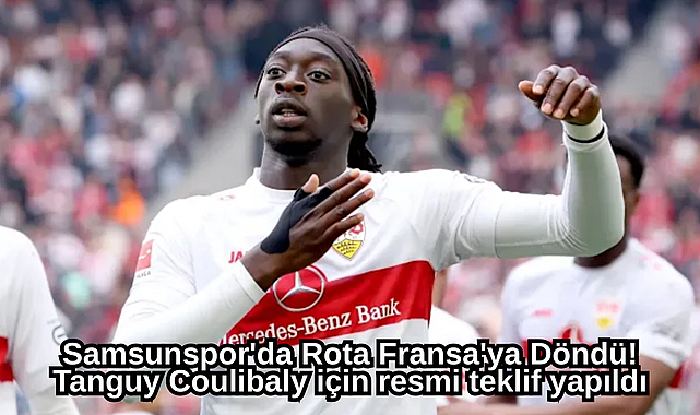 Samsunspor'da Rota Fransa'ya Döndü! Tanguy Coulibaly için resmi teklif yapıldı