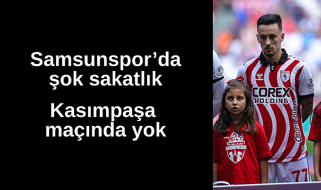 Samsunspor’da Sakatlık Şoku: Afonso Sousa Kasımpaşa Maçında Yok