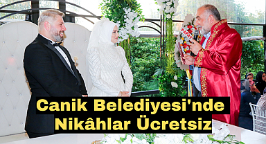 Canik Belediyesi'nde Nikâhlar Ücretsiz