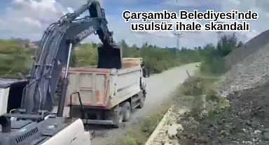 Çarşamba Belediyesi'nde usulsüz ihale skandalı