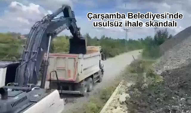 Çarşamba Belediyesi'nde usulsüz ihale skandalı