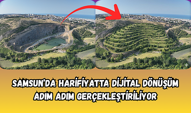 SAMSUN’DA HARİFİYATTA DİJİTAL DÖNÜŞÜM ADIM ADIM GERÇEKLEŞTİRİLİYOR
