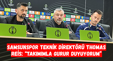 Samsunspor Teknik Direktörü Thomas Reis: “Takımımla Gurur Duyuyorum”