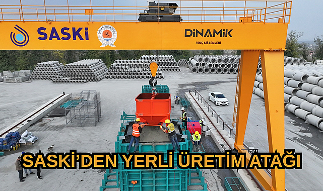 SAMSUN, BETONARME SU DEPOSU ÜRETEN ŞEHİR OLDU