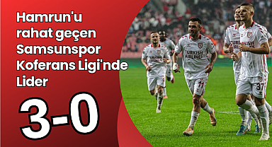 Samsunspor Avrupa'da dolu dizgin