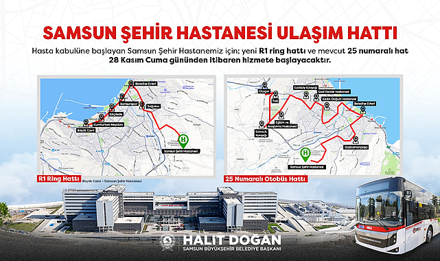 TOPLU TAŞIMAYLA ŞEHİR HASTANESİ’NE ULAŞIM DÖNEMİ BAŞLIYOR