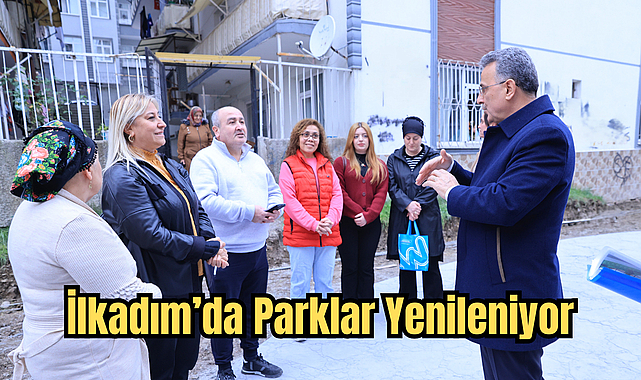 İlkadım’da Parklar Yenileniyor