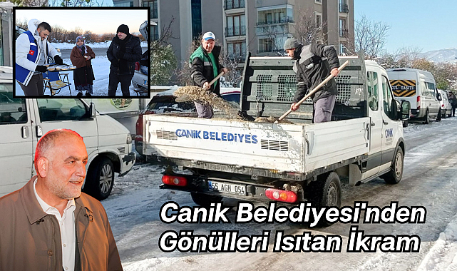 Canik Belediyesi'nden Gönülleri Isıtan İkram