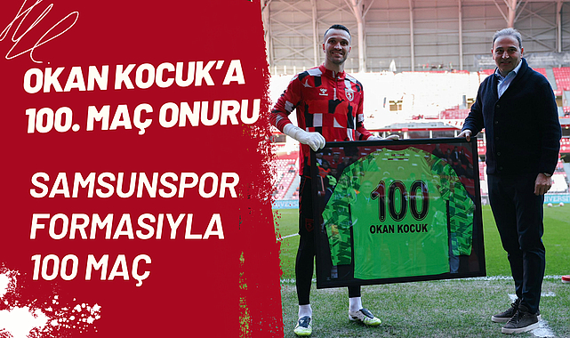Okan Kocuk’a 100. Maç Onuru