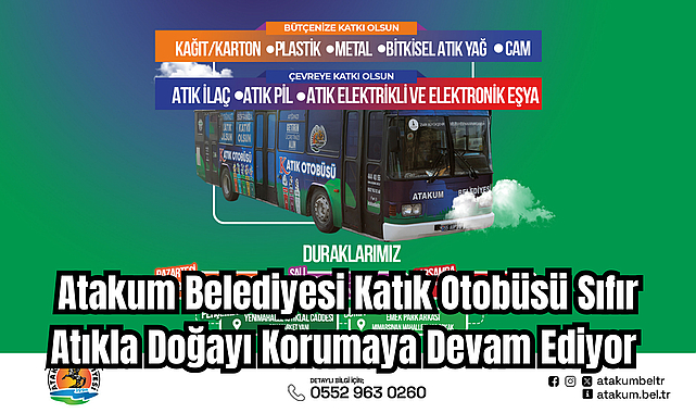 Atakum Belediyesi Doğayı Korumaya Devam Ediyor