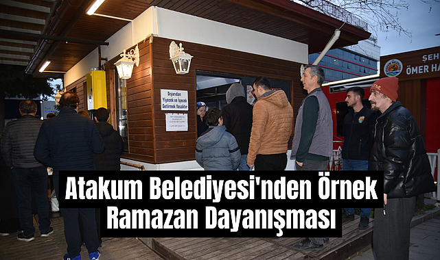 Atakum Belediyesi'nden Örnek Ramazan Dayanışması