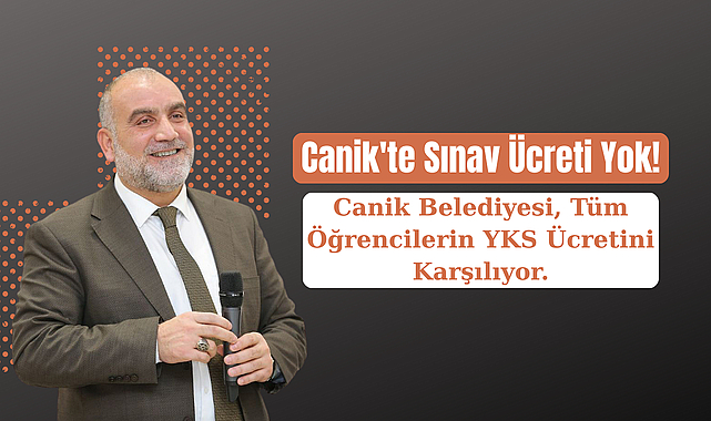 Canik'te Sınav Ücreti Yok!