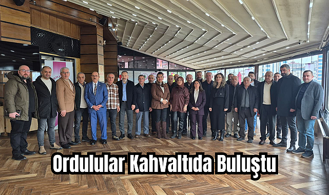 Ordulular Kahvaltıda Buluştu