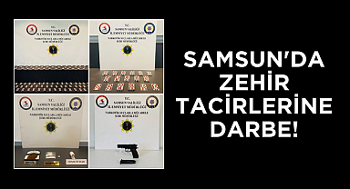 Samsun’da Dev Narkotik Kuşatması: 6 İlçede Eş Zamanlı Operasyon!