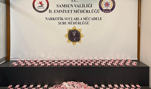 Samsun'da Narkotik Operasyonu: İlkadım ve Atakum’da 5 Bini Aşkın Sentetik Ecza Yakalandı!