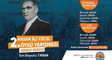 Atakum Belediyesi Genç Yazarları Öykü Yarışması’nda Buluşturuyor