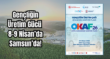 Gençliğin Üretim Gücü 8-9 Nisan’da Samsun’da!