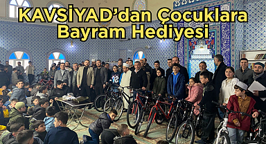 KAVSİYAD’dan Çocuklara Bayram Hediyesi! 