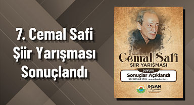 7. Cemal Safi Şiir Yarışması Sonuçlandı