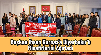 Başkan İhsan Kurnaz’a Diyarbakır’lı Misafirlerini Ağırladı