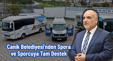 Canik Belediyesi’nden Ücretsiz Sporcu Servisi 