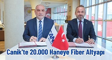 Canik'te 20.000 Haneye Fiber Altyapı 