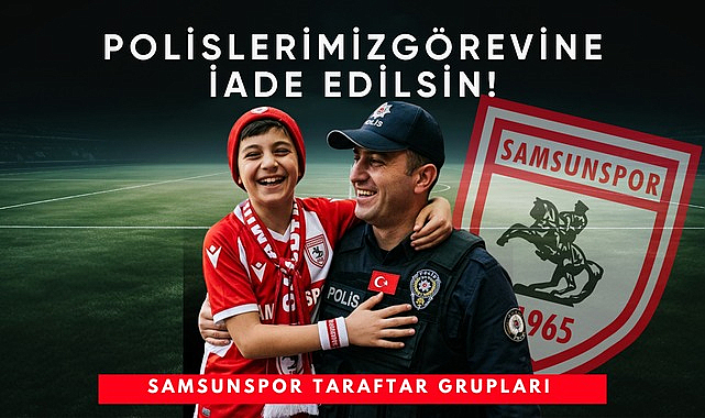 Samsunspor Taraftarlarından Emniyet Güçlerine Vefa: