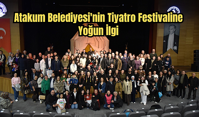 Tiyatro Tutkunları Atakum’da Buluştu