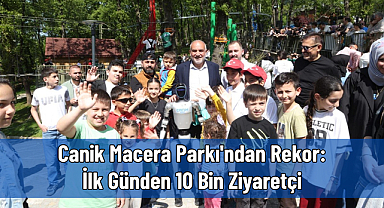 Canik Macera Parkı'ndan Rekor: İlk Günden 10 Bin Ziyaretçi 