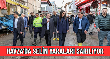 HAVZA’DA SELİN YARALARI SARILIYOR