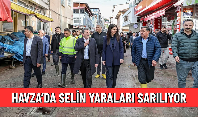 HAVZA’DA SELİN YARALARI SARILIYOR