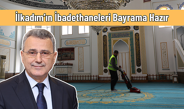 İlkadım’ın İbadethaneleri Bayrama Hazır