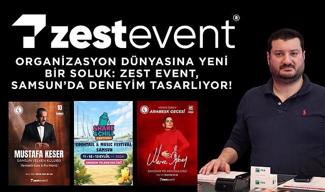 Organizasyon Dünyasına Yeni Bir Soluk: Zest Event, Samsun’da Deneyim Tasarlıyor!