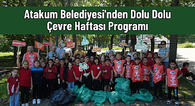 Atakum Belediyesi'nden Dolu Dolu Çevre Haftası Programı