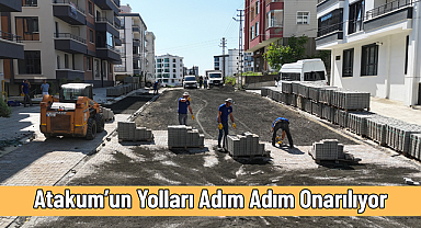Atakum’da Yol Çalışmaları Son Hız