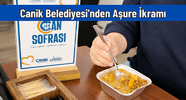 Canik Belediyesi'nden Aşure İkramı