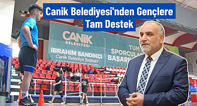 Canik Belediyesi'nden Gençlere Tam Destek