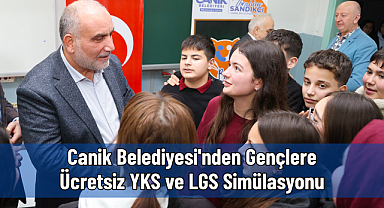 Canik Belediyesi'nden Gençlere Ücretsiz YKS ve LGS Simülasyonu