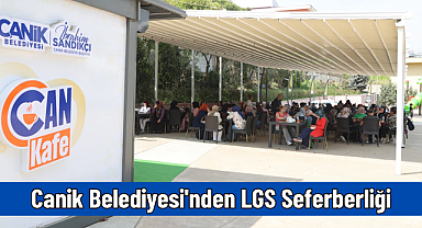 Canik Belediyesi'nden LGS Seferberliği 