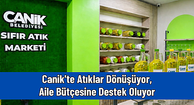 Canik'te Atıklar Dönüşüyor, Aile Bütçesine Destek Oluyor