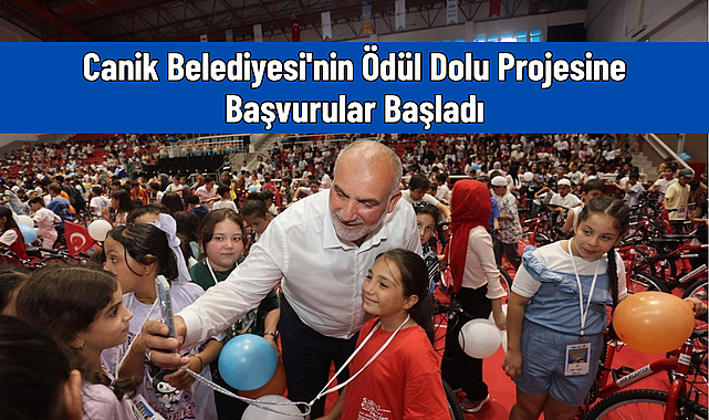 Canik'te Camiler Çocuklarla, Çocuklar Hediyelerle Buluşuyor