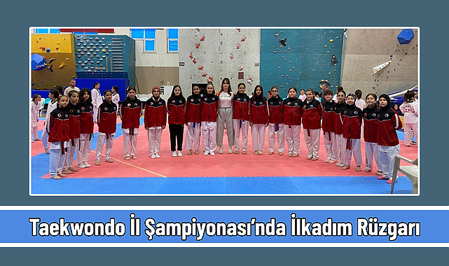 Taekwondo İl Şampiyonası’nda İlkadım Rüzgarı
