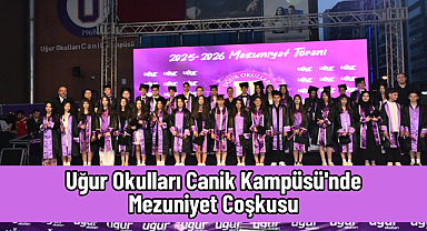 Uğur Okulları Canik Kampüsü'nde Mezuniyet Coşkusu