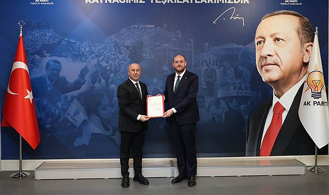 AK Parti Terme İlçe Başkanı Mümin Osman Ertan Oldu